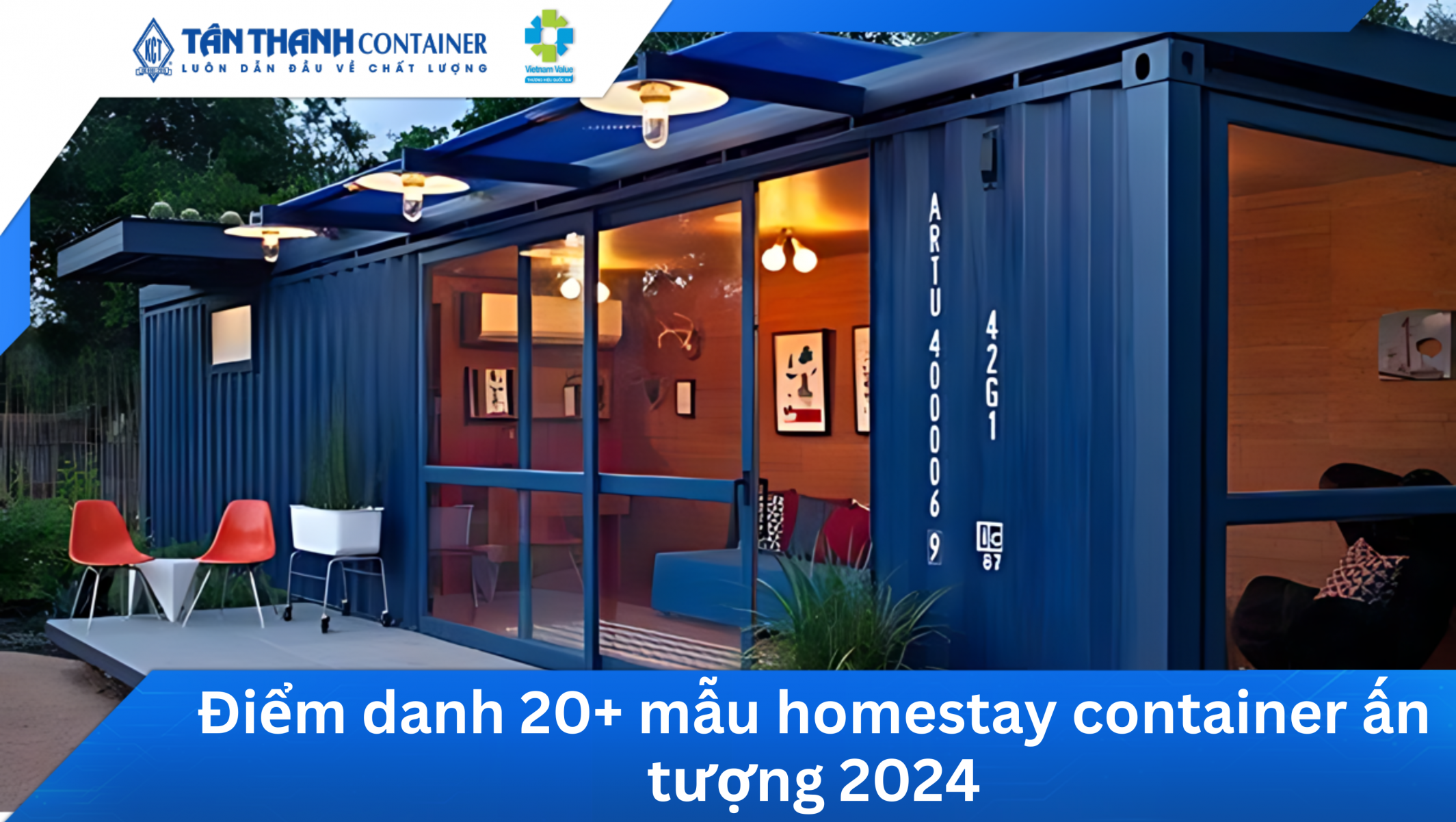 Điểm danh 20+ mẫu homestay container ấn tượng 2024